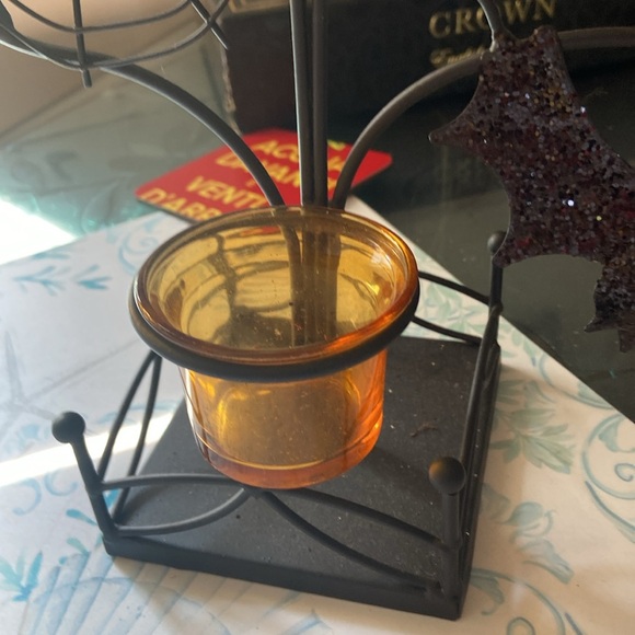 Final price accepted Halloween bat tea, light display - Picture 5 of 6